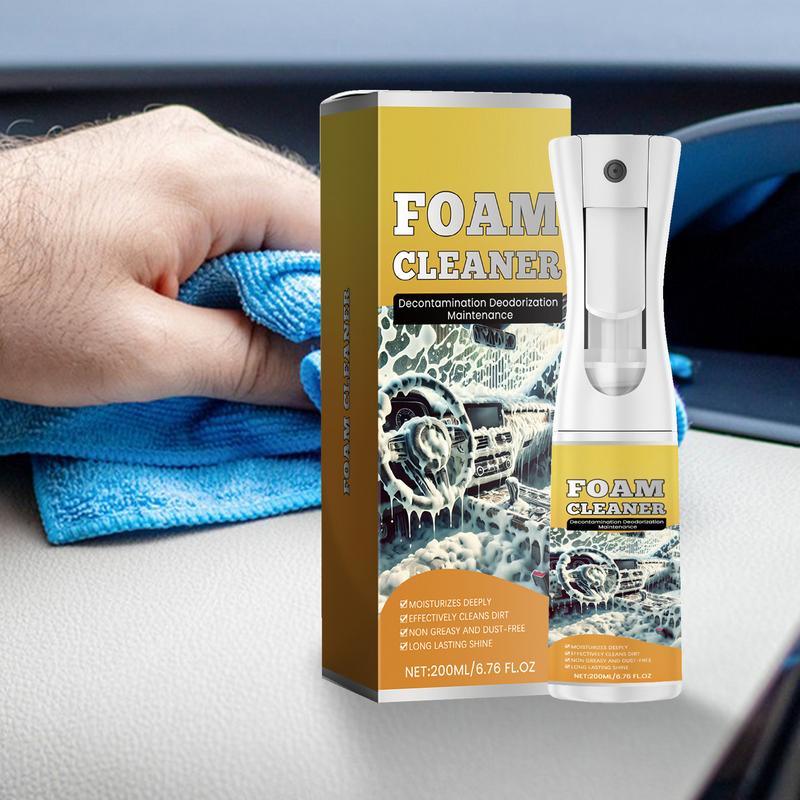 Leather Cleaner Interior - Многофункциональный спрей для очистки пены, спрей
