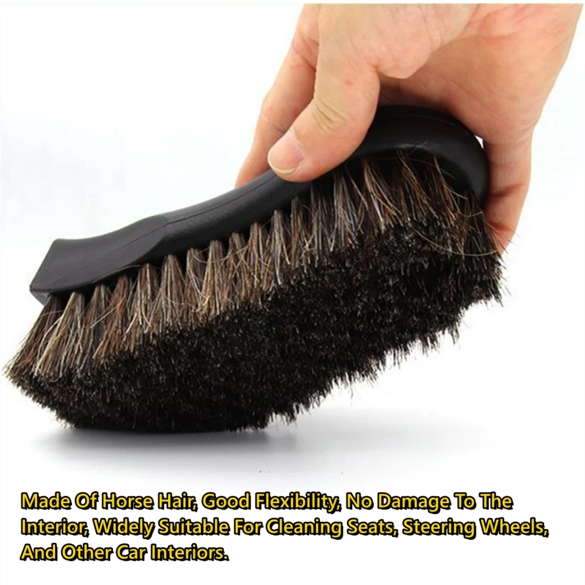 Настоящая щетка из конского во – обзор и цена Leather Cleaner Interior